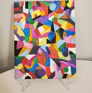 *Signed* Abstract Art on Canvas